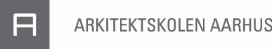 Logotype for Arkitektskolen Aarhus
